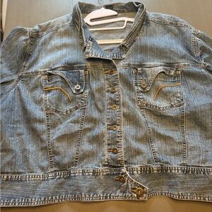 Vintage Blue Denim oversized Jacket/Top